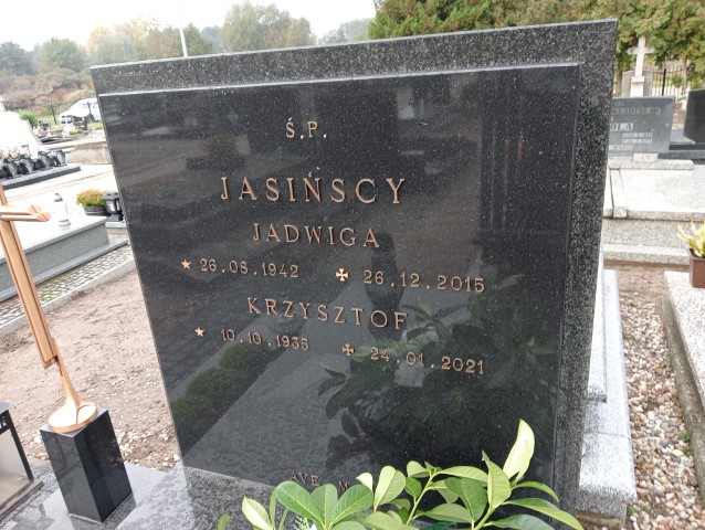 Jadwiga Jasińska 1942 Baranów - Grobonet - Wyszukiwarka osób pochowanych