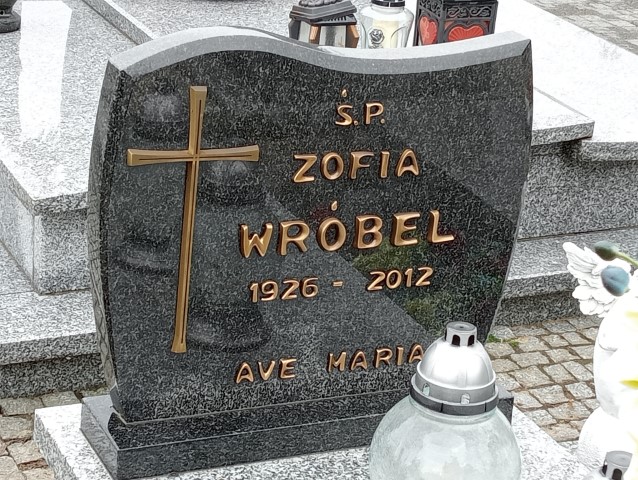 Zofia Wróbel 1926 Baranów - Grobonet - Wyszukiwarka osób pochowanych